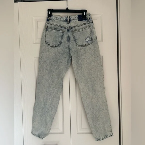 Mango MNG MOM Denim Jeans Button Fly - Picture 7 of 7